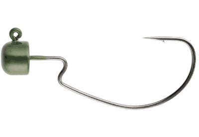Block Head Offset Green Pumpkin